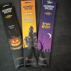 Gonesh Halloween Incense Sticks Set
